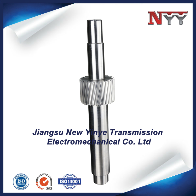 冶金設(shè)備軟齒面漸開(kāi)線齒軸